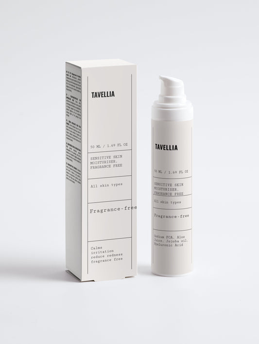 Sensitive Skin Moisturiser, Fragrance Free